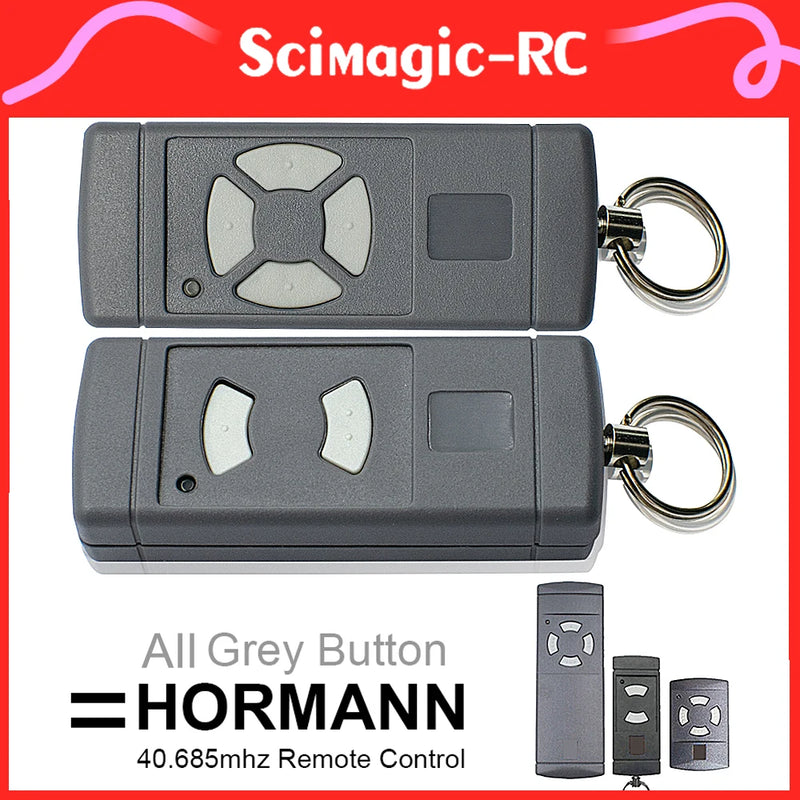 HORMANN 40 685 mhz HS4 HSM4 HSE2 HSE4 Garage Remote Control for Hörmann 40mhz Low Frequency Gate Door Opener Keychain