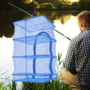 4 - Tier Foldable Drying Rack: Expandable Mesh Net for Clothes, Herbs & Fruits