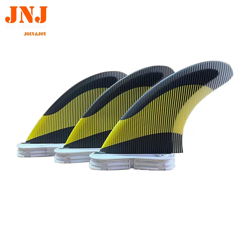 JNJ FCS 2 Fiberglass MF Medium G5 Large G7 Surfboard Thruster Fins