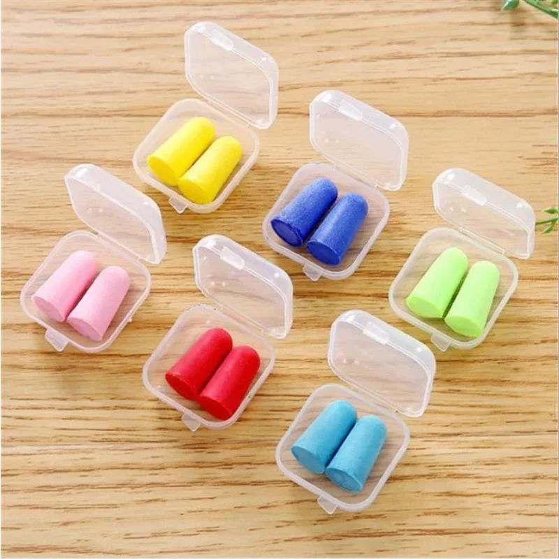 Comfort Noise Reduction And Sound Insulation Earplugs Soft Ear Plugs Protective For Sleep Household Goods Practical Color