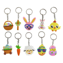 Easter Outdoor Party Games for Family Bunny Potato Sack Race Jumping Bags Kids Easter Egg Spoon Race Eggs Hunt Games Party Favor