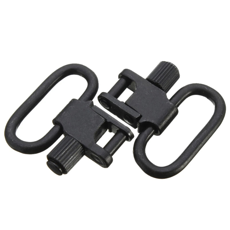 2pcs QD Sling Swivel Strap Buckles Kit Metal Quick Detachable Sling Mount Ring Outdoor Hunting Camping Accessories