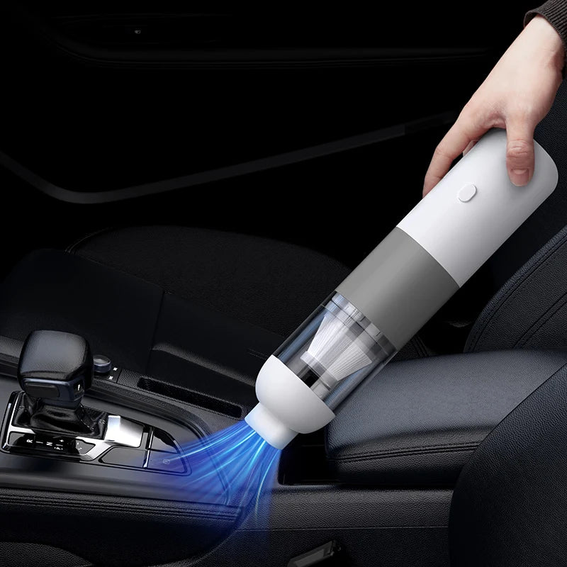 Rechargeable Wireless Car Vacuum Cleaner Portable Handheld Automotive Vacuum Cleaner For Car Cyclone Suction Dust Catcher