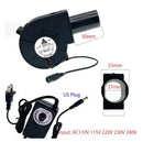 for Delta BFB1012VH  9733 Turbo Centrifugal Fan Blower 12V 1.80A High Speed with Variable Speed Controller for DIY Cooling