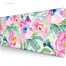 Pink Flowers Mouse Pad Gamer XL Custom Home New HD Mousepad XXL MousePads Soft Natural Rubber Carpet Mice Pad Table Mat