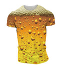 2023 Men'S T-Shirt 3d Printed Beer T Shirt For Men Funny Men'S Shirt Casual Summer Streetwear Unisex Tshirt Top Men'S Clothing