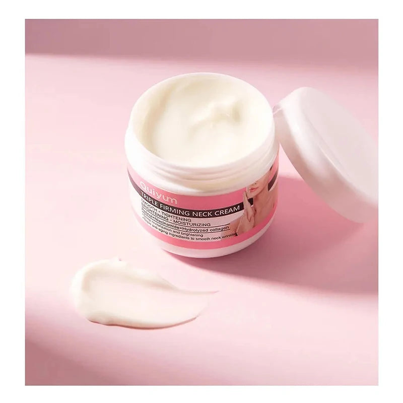 Retinol Neck Firming Wrinkle Remover Cream Lifting Skin Shape Reduce Dullness Brightening Cream Anti-aging Beauty Neck Skin Care