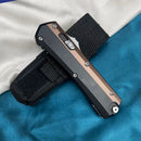 Glykon Knife  OTF Tech Knives M390 Blade EDC Self l Pocketknives Aluminum Alloy Handle Defense Military Tactical outdoor tools