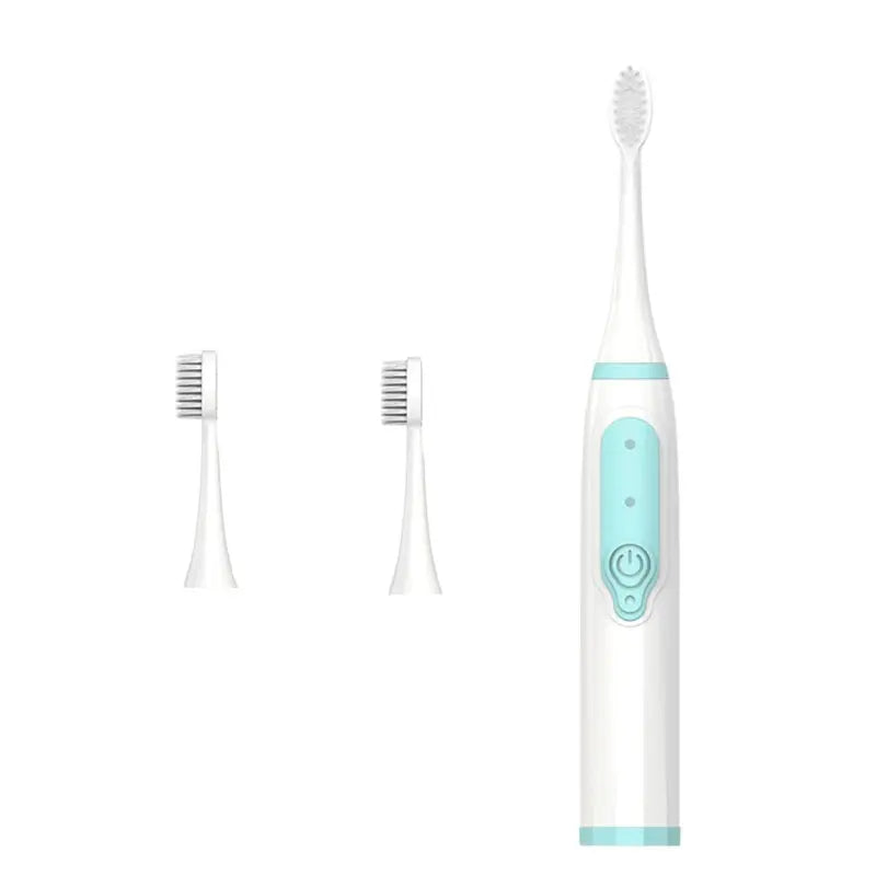 Jianpai Sonic Electric Toothbrush for Men and Women Adult Household Non Rechargeable Soft Hair IPX6 Waterproof