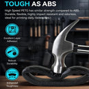 JAYO PETG 3D Filament 1.75MM High Speed PETG 3D Printer Filament 4Rolls High Flow Speedy Matte Effect 3D Printing Mateials