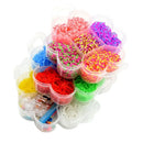 Rubber Band Loom  Bracelet Kit Storage BoxColorful Beads Tool Set DIY Jewery Making Girls Friendship Bracelets Christmas Gifts
