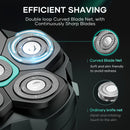 KENSEN Electric Head Shaver for Bald Men 6D Magnetic Razor Hair Trimmer USB Rechargeable LED Display Wet/Dry Shave Beard Shaver