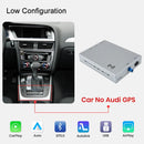Junsun Wireless CarPlay Android Auto Interface Adapter For Audi A4 B8 A5 Q5 S5 2009-2015 with AirPlay Mirror Link Bluetooth