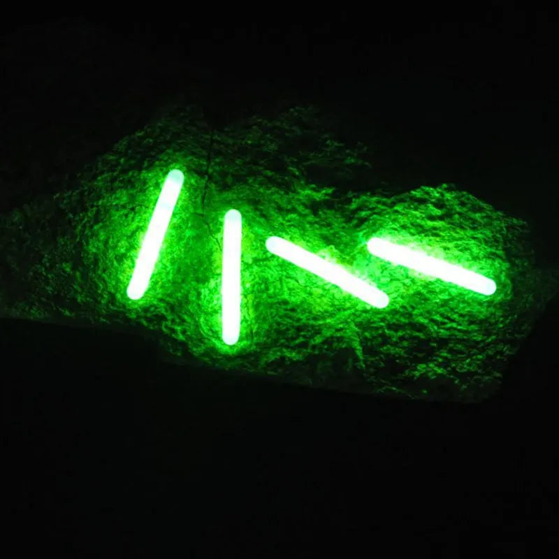 10-30PCS Luminous Fishing Float  Fishing Fluorescent Lightstick Light Night Float Rod Lights Dark Night Glow Stick Night Fishing