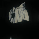 New Night Men Patchwork Reflective Jacket Hip Hop Party Dancer Casual Waterproof Windbreaker Men Coat Trend Brand