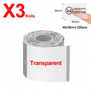 Wireless Label Printer P50 Inkless Bluetooth Thermal Label Maker Adhesive Label Sticker Machine DIY Pattern Barcode QR Code Tape