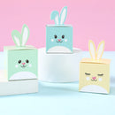 Easter Rabbit Ear Handheld Paper Box Candy Cookie Gift Box Gift Packaging Birthday Party Gift Box Happy Easter Party Supplies