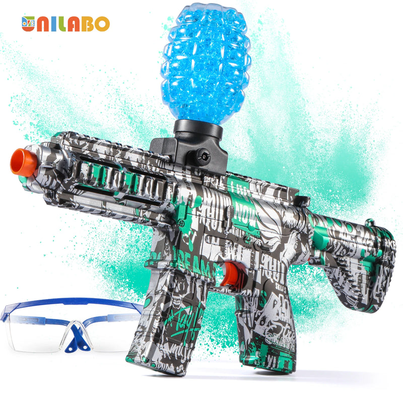 M416 Electric Ball Blaster Toy Gun - High-Speed, Metallic Finish, Rechargeable - Halloween Thanksgiving Gift(Bullets Excluded)