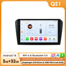 9" Hizpo 2Din CarPlay Android Auto Car Radio for Mazda 3 2004 - 2009 Snapdragon 6115 Headunit GPS Navi 4G BT RDS DSP SWC 360°CAM