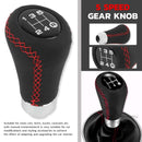 Universal 5 Speed PU Leather Gear Shift Knob Shifter Lever Handle Stick Auto Accessories For All Manual Car Interior Accessories