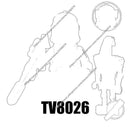 Action Figures Movie accessories Building Blocks Bricks toys TV6107 TV8047 TV8048 TV8049 TV8050 TV8051 TV8052 TV8053 TV8054