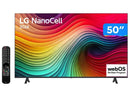 Smart TV 50 "4K LCD LED NanoCell LG 50NANO80TSA WebOS 24 Processor α5 Ger7 Wi-Fi and Bluetooth with Alexa 3 HDMI 2 USB
