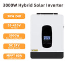 Y&H Hybrid Solar Inverter 1KW 1.6KW 1.8KW 3KW 4.2KW 6.2KW 10.2KW 220Vac MPPT Pure Sine Wave Inverter Solar Charger Controller