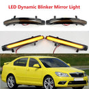 2pcs For Skoda Octavia A5 A6 Sedan Combi RS 2009 2010 2011 2012 2013 LED Dynamic Blinker Mirror Turn Signal Indicator Light Lamp