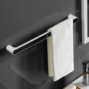 Self-adhesive Towel Holder Rack Wall Mounted Towel Hanger Bathroom Organizer Towel Bar Shelf Bathroom Hook Kitchen Wipes Hanging