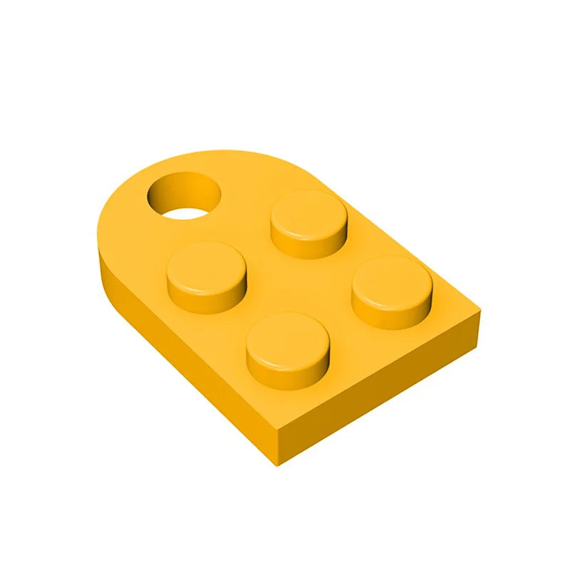 3176 Plate Modified 2 x 3 with Hole Bricks Collections Bulk Modular GBC Toys For Technical MOC Buildings Blocks Compatible