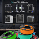 JAYO 5Rolls PETG Filament 1.75mm High Speed PETG 3D Printer Filament 1.1KG/Roll High Flow Speedy Matte 3D Printing Materials