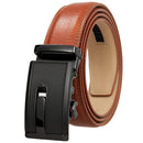 Men's Belts Metal Automatic Buckle Belt for Men Genuine Leather Waist Band Luxury Cowhide High Quality Designer Men's Belt 3.5cm