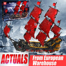 Mould King 13109 Movie Toys The MOC Queen Anne's Revenge Ship Model Assembly Building Block Brick Kids Christmas New Year Gifts