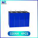 8000 Cycles Grade A 320Ah LiFePO4 Battery 3.2V Lithium Iron Phosphate Rechargeable Cell DIY 12V 24V 48V RV EV Golf Cart Solar