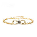 Titanium Steel Personality Picture Custom Fashion Men And Women Bracelet Christmas Couple Party Memories Series High-End Jewelry