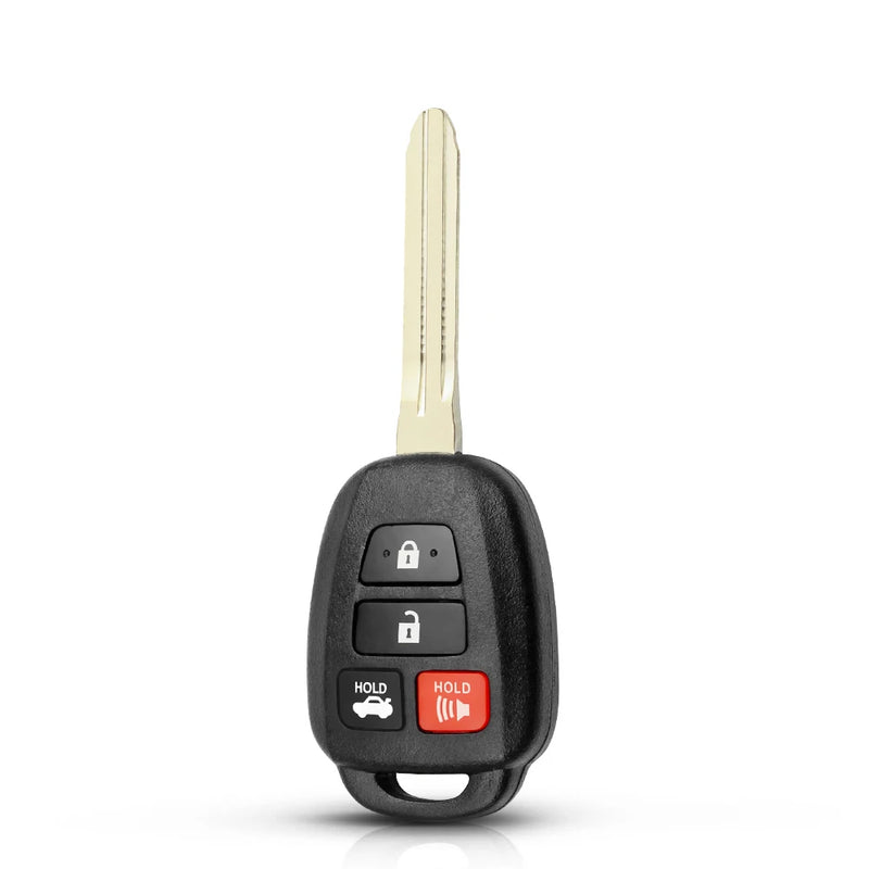 KEYYOU FSK GQ4-52T For Toyota RAV4 LE XLE Highlander LE 2013- 2017 Sequoia Tundra Tacoma 314.4Mhz /315mhz H Chip Remote Car Key