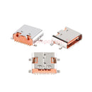 10Pcs USB Connector Type C Female Charging Port Jack 2/6/16 Pin Type-C Socket PCB Soldering SMD SMT DIY Repair Type C Adapter