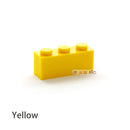 60pcs DIY Building Blocks Thick Figures Bricks 1x3 Dots Educational Creative Size Compatible With 3622 Plastic Toys for Children