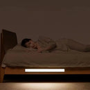 PIR Motion Sensor LED Cabinet Light USB Rechargeable Induction Night Light Wireless Portable Detector Lamp for Wardrobe Hallway