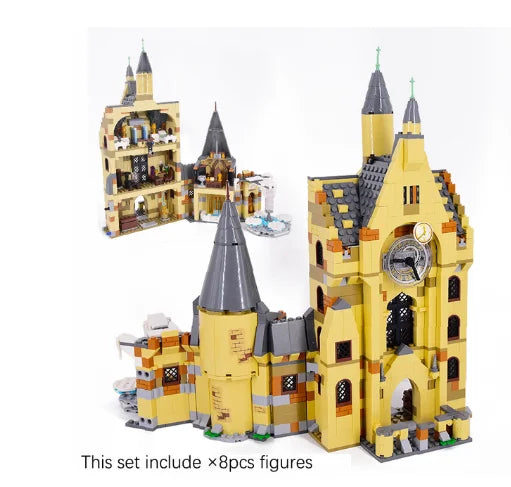 NEW 1083Pcs  Magic World of Wizards Classic Movies 12 Grimmauld Place Building Blocks Toys For Kids Gifts