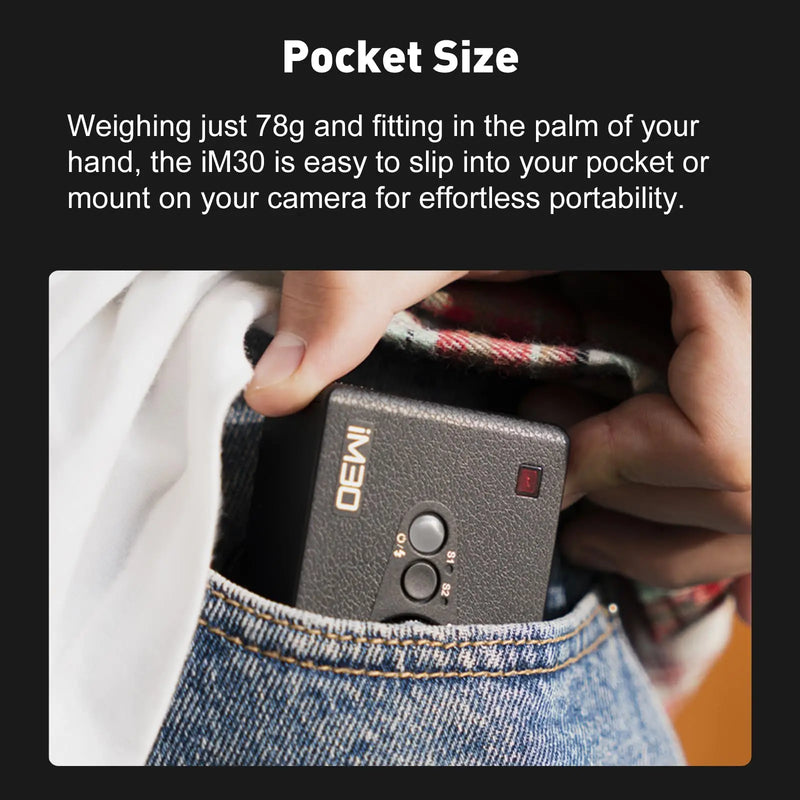 【Do Brasil】Godox iM30 Mini Camera Flash for Canon Fuiji f1-230 Sony zv1 zve10 Ricoh gr3 Nikon Panasonic Olympus Pentax Cameras