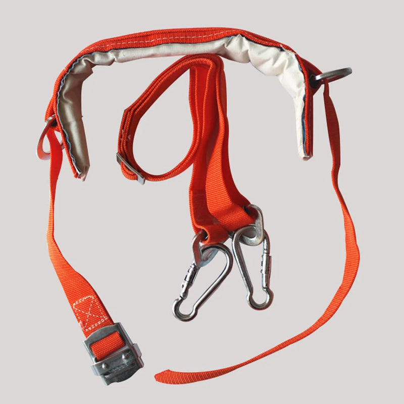 Safety Belt Durable Portable Practical Safety Harness Fall Protection Lanyard Safety Belt Electrician Safety Belt For Outdoor