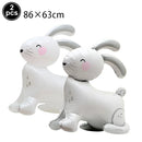 Happy Easter Foil Balloons Cute Bunny Balloons Egg Chick Balloons Easter Party Decoration Kids Easter Gift Easter Party Balloons