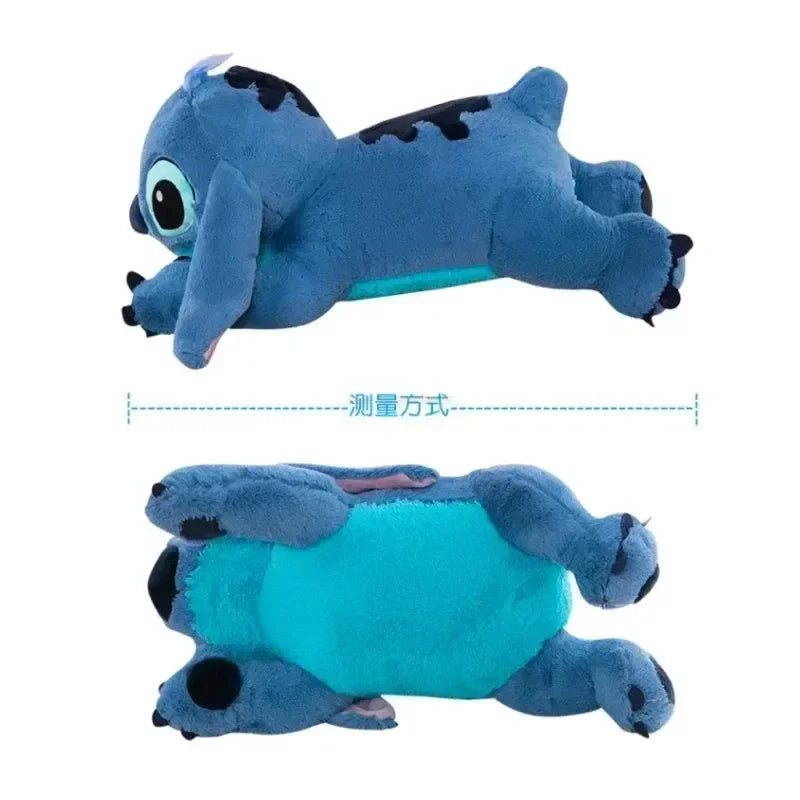 Disney Lilo&stitch Plush Toys Giant Size Lilo&stitch Stuffed Cute Doll Cartoon Couple Sleeping Pillow Soft Material Kids Gifts