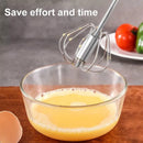 Stainless Steel Rotary Whisk Semi-Automatic Mixer Manual Whisk Household Cream Eggs Baking Gadgets