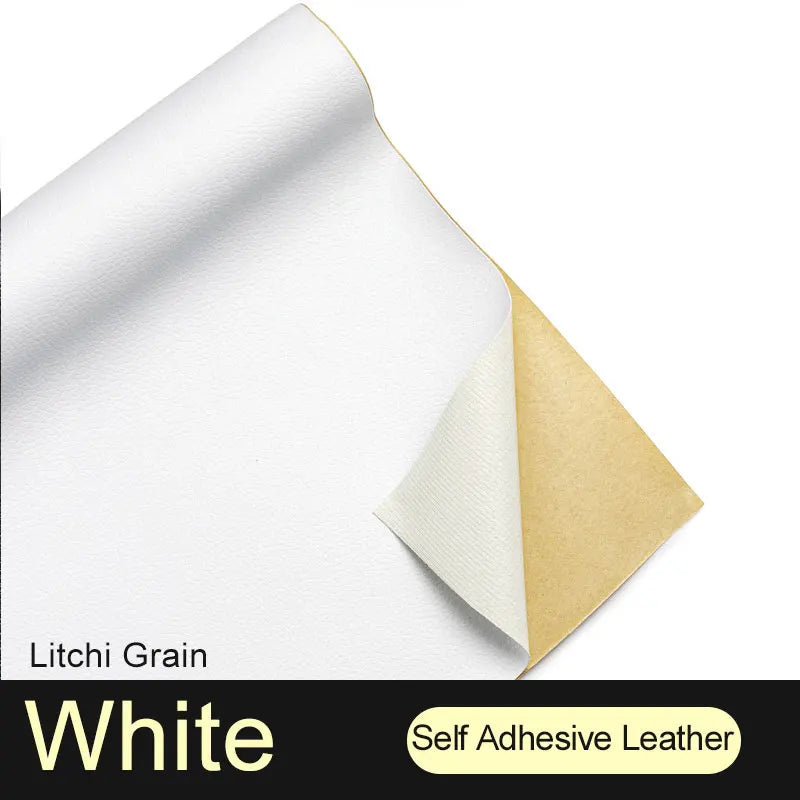 Leather Repair Patch Self-Adhesive Leather Tape DIY Upholstery Vinyl Sticker for Couches Sofa Furniture Car Seats Bags Jackets