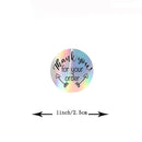 100-500PCS New Thank You Stickers for Business Merci Packaging Stickers Pack Small Rolling Stickers Roll Home Made Lables