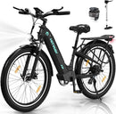 HITWAY 26X3.0 City Electric Bike Penelec W City cruister E boat 48V 18Ah Replaceable Battery 55-80Km 7 Speed switch E Ke