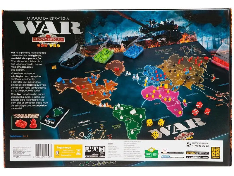 Game War Board The Strategy Game