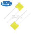 100PCS 100V Polypropylene Safety Plastic Film Correction Capacitor 1NF 2.2NF 4.7NF 10NF 22NF 100NF 330NF 470NF 102 104 154 224